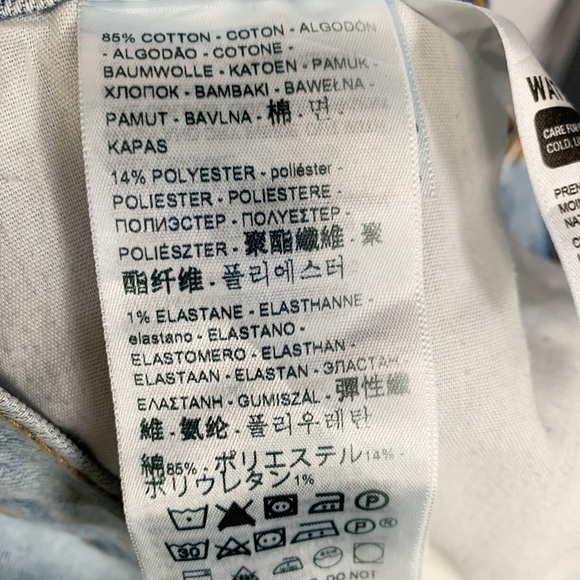 Levi's Ribcage Straight Leg Jeans Size 18W - Picture 8 of 10